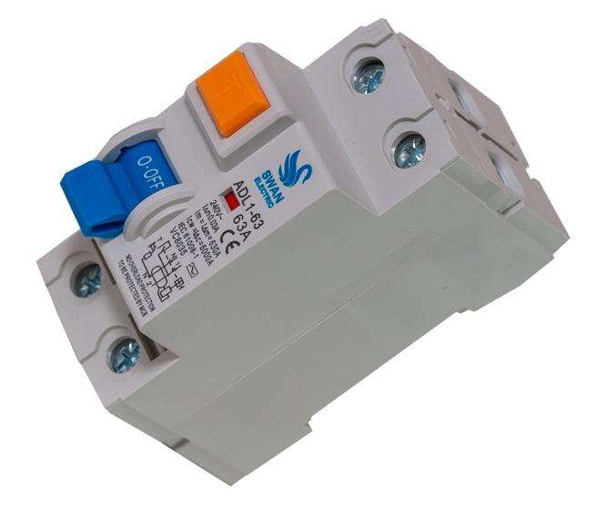 Earth Leakage Isolator 2 P Rccd 63 A 30m A El Adl1 63 6263