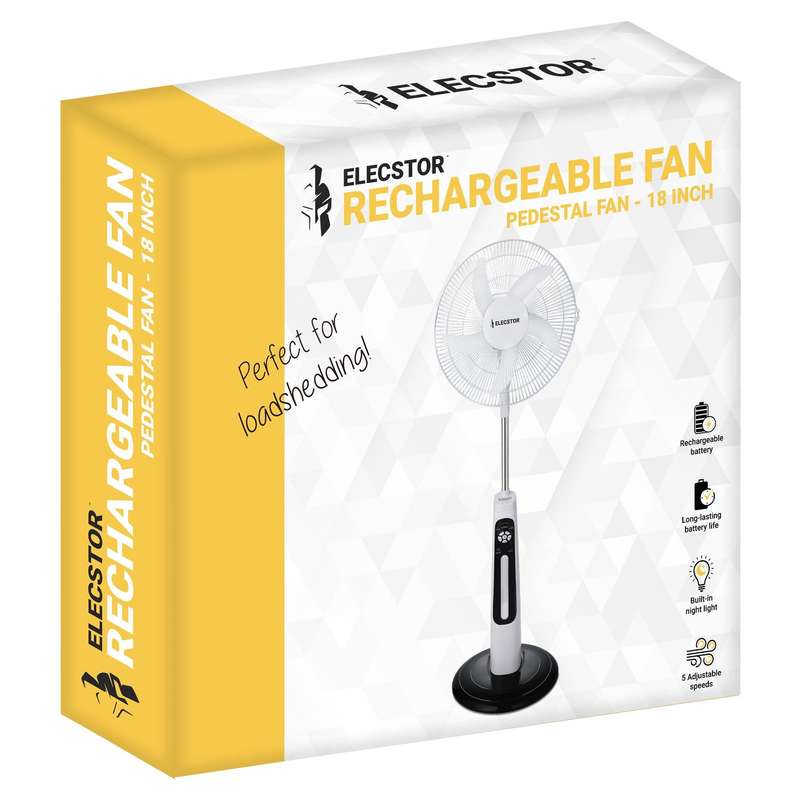 Elecstor 18 Inch Pedestal Fan