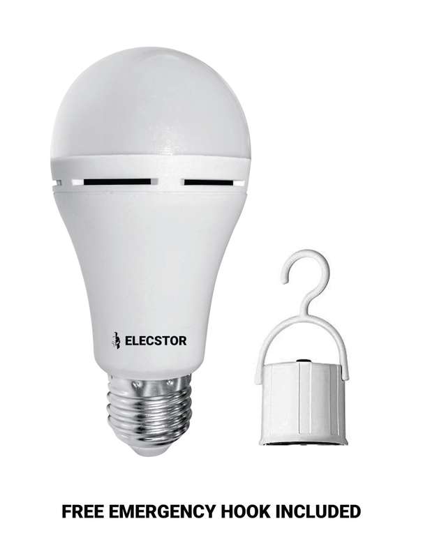 Elecstor E27 7 W Rechargeable Warm White