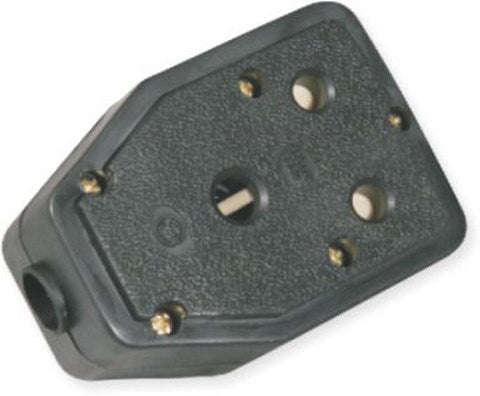 Elec Mts Coupler Janus Black Rubber