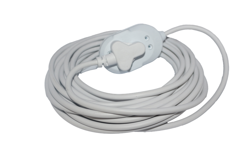 Extension Lead Mts 10 Mx1.0 Mm White