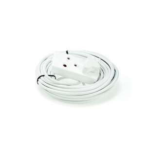 Extension Lead Mts 10 Mx1.5 Mm White