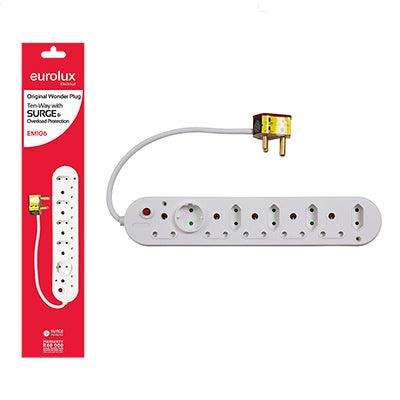 Wonder Plug 10 Way With Surge & Overload Protection