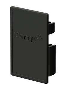 Clenergy Pro Rail Cap Black. (Pack of 32)