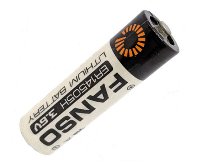 R6/Aa Battery 3.6 V 2.7 A Lithium Thionyl Chl 14x50 120 P/Box Er14505 H