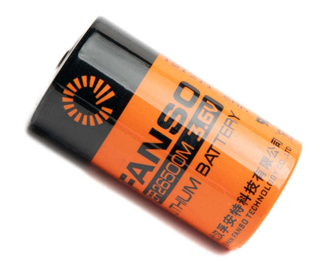R14=C=Battery 3.66 V 6 Ah Lithium 26x50mm Er26500 M