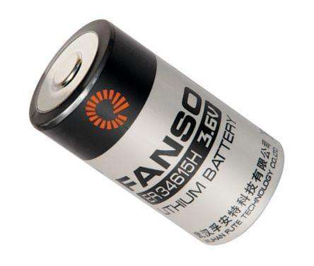 D=Size Battery Lithium 3.6 V 20 Ah 34x61 Er34615 H