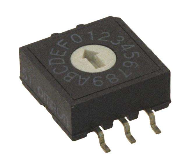Rotary Code Switch Smd 16 W R/Code T/R Scr Erd116 Rdz *Dbk*