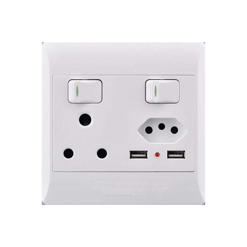 Socket E/Mate 4 X4 16 A+Euro+2 Xusb