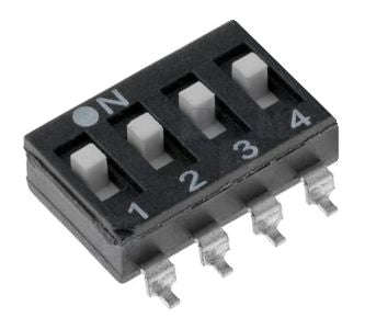 Dip Switch 6 Pole Extend Actuator Smd Esd106 E
