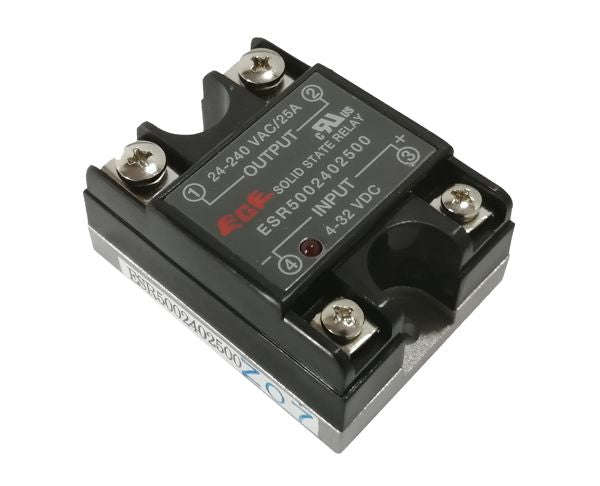 Solid State Relay Dc Ac I=4 32 Vdc O=24 280 Vac 10 A Esr5002401000