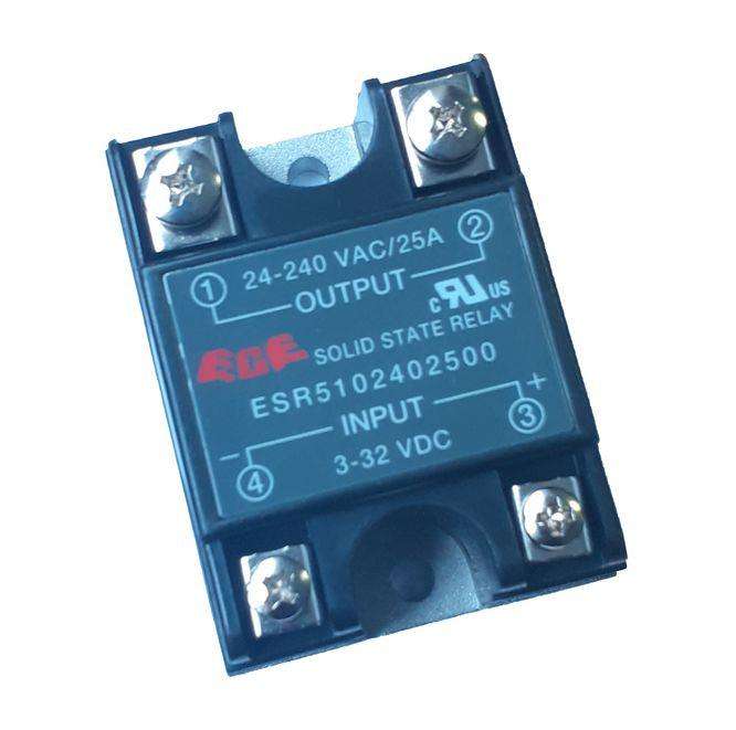Solid State Relay P/M I=3 32 O=24 240 Vac 25 A Esr 51 0 240 25 00
