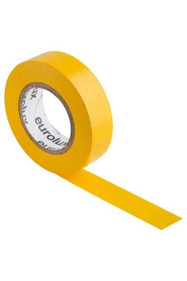 Pvc Insulation Tape 20m Yellow (0.13mm X 18mm)