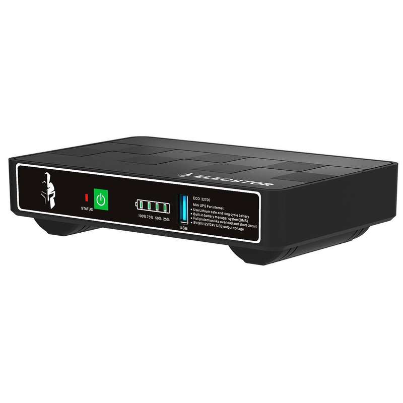 Elecstor 18 W Mini Ups 12000m Ah 38 Wh