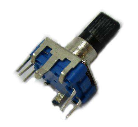 Encoder/Dig. Potentiometer W/Switch, 24 Pulse, 360 D F12 E S4 H4 Bf724