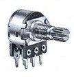 Potentiometer S/T Lin Dual 17mm 50 K 0 W1 F16 Kg B50 K L20 Kqdl
