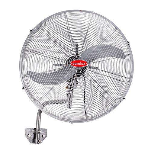 Huricane Wall Fan 2 Blades Silver Motor Power 230w