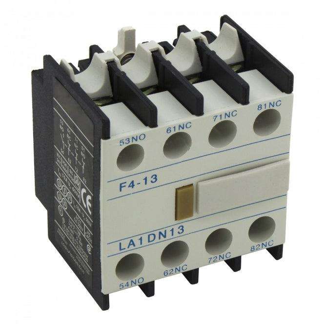 Auxillary Contacts 1 No & 3 Nc F4 13