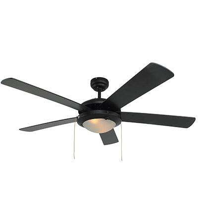 Comet Ceiling Fan 5 Blades Black Motor Power 60w