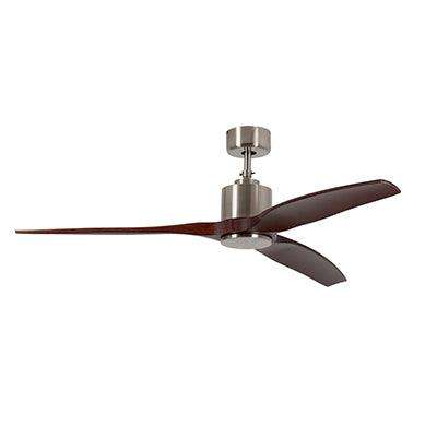 Ceiling Fan 3 Blades Dark Wood Motor Power 40 W Dc