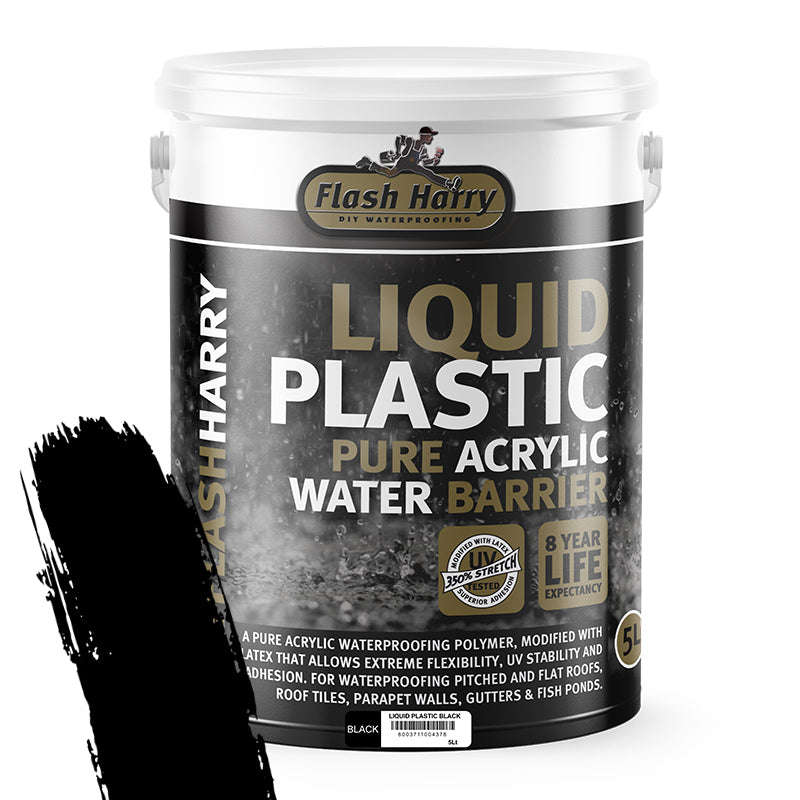 Flash Harry Liquid Plastic Black 5 L