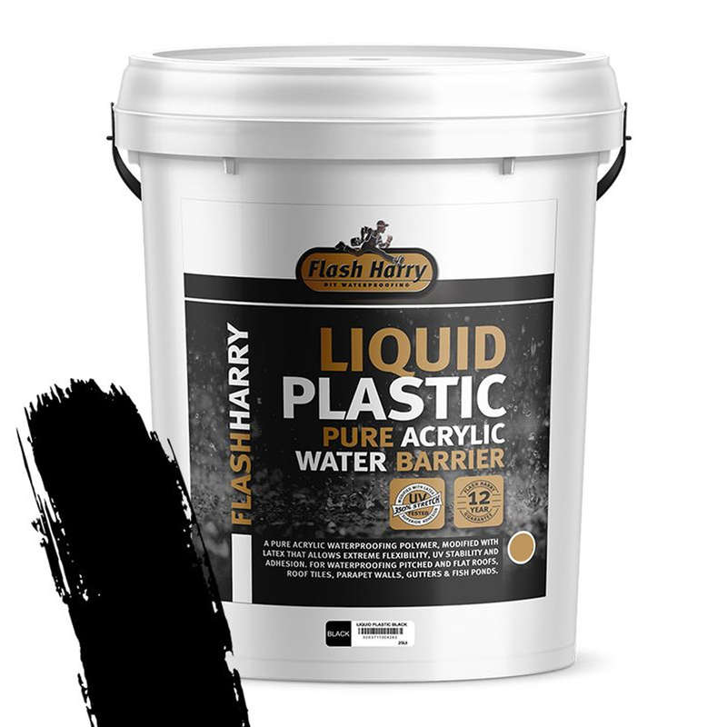 Flash Harry Liquid Plastic Black 20 L