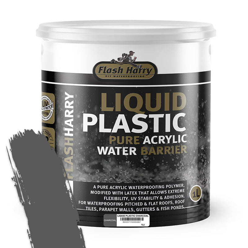 Flash Harry Liquid Plastic Charcoal 1 L