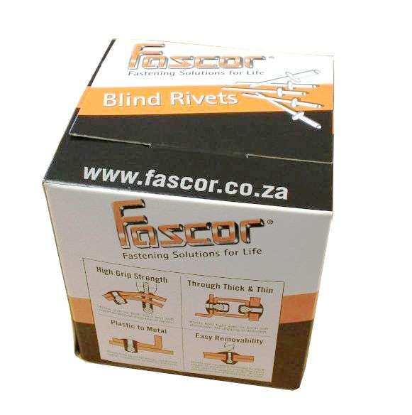Rivet Fascor As3206 3.2 X06 Mm P/500