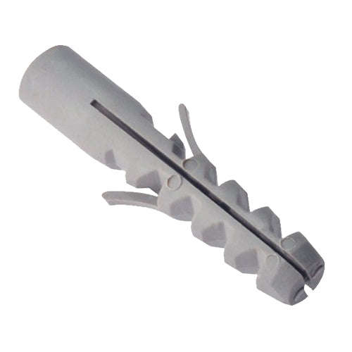 Wall Plug Nylon Grey M12 P/10 Xxx