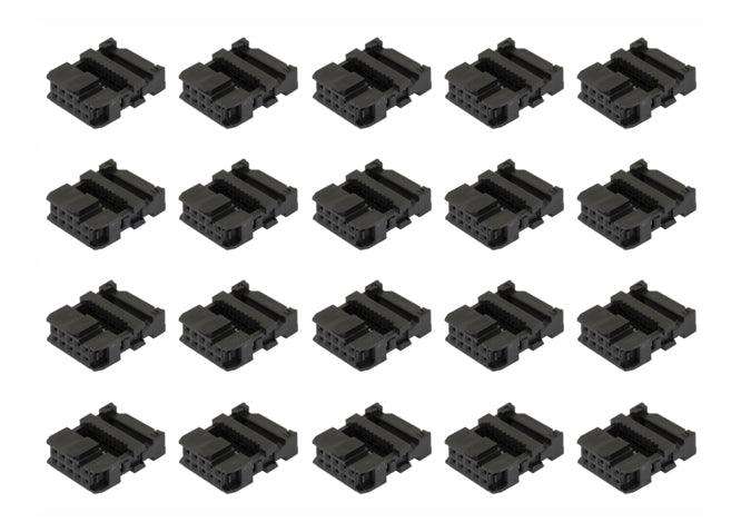 Idc Socket 10 W Strain Relief 180/Tray Fc 10