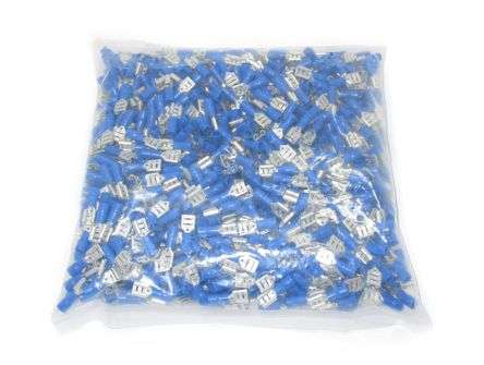 Terminal Pre Insulated Blue 6.35mm Fem 1 K/Bag Fdd 2 250