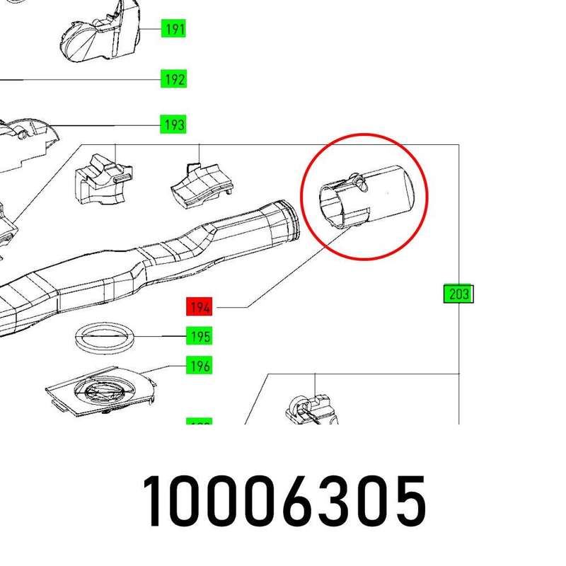 Extractor Connector Lhs 225 Eq