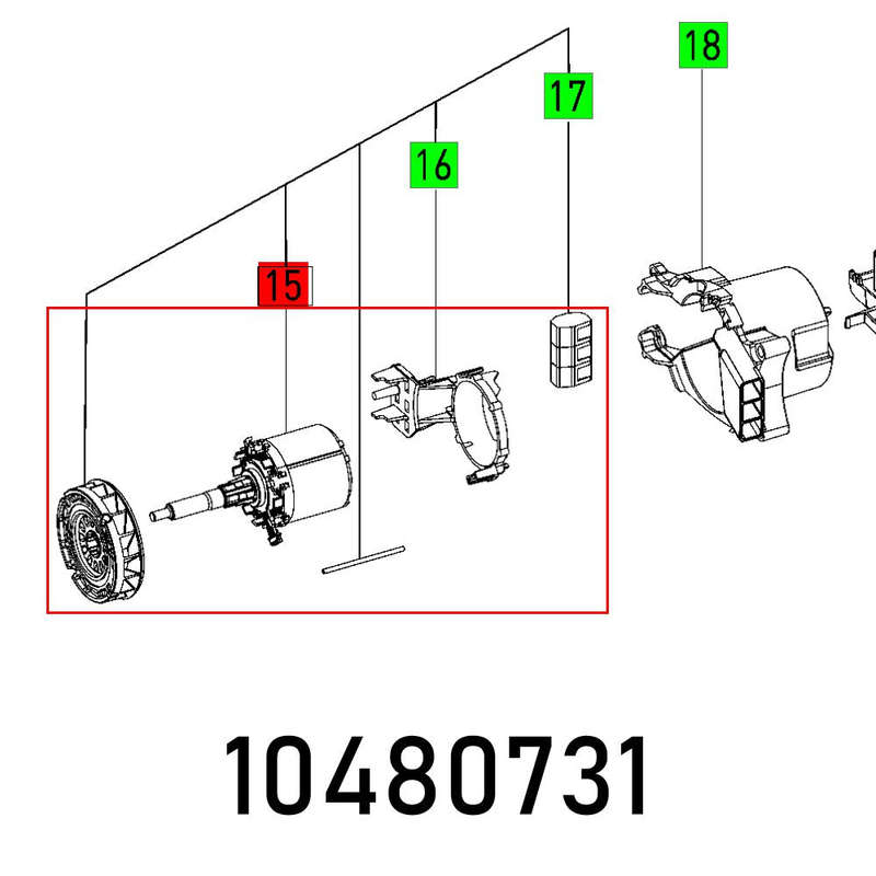 Motor Tsc 55 K