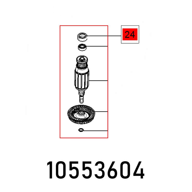Rotor Set Mx 1200/2 E Ef Et Bg