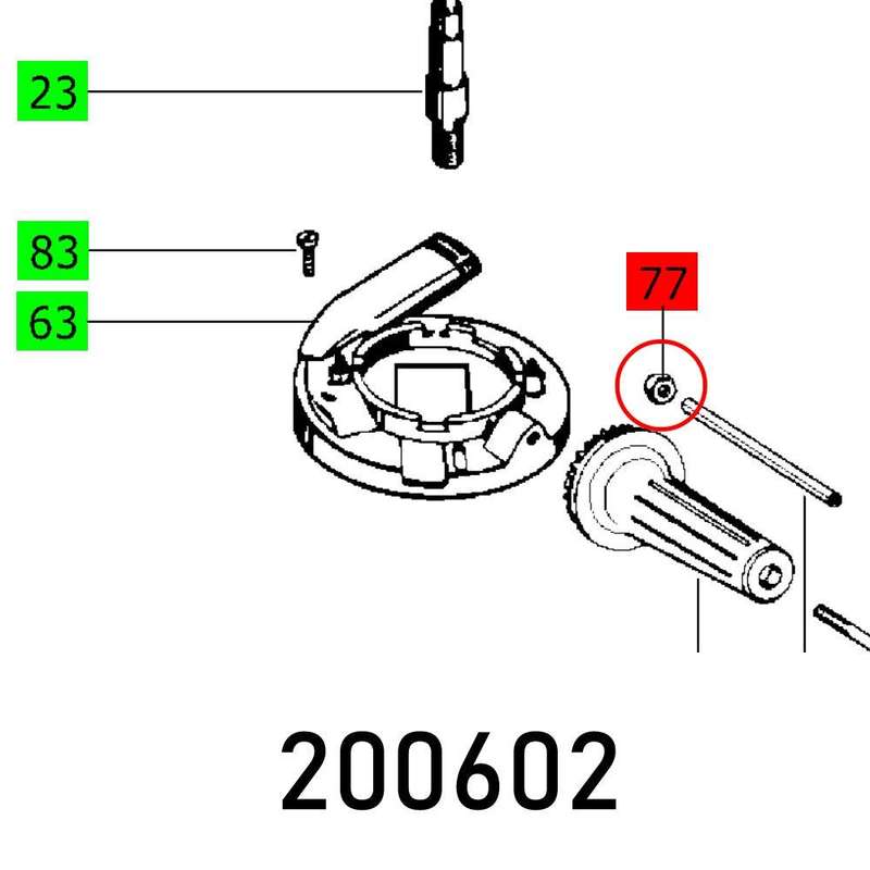Hexagon Nut Din 439 M8
