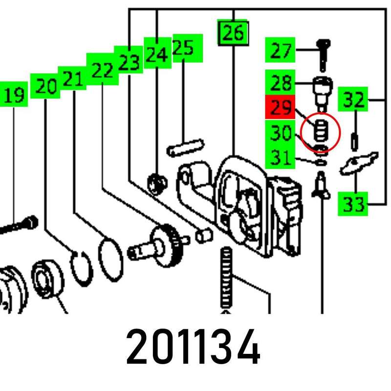 Pressure Sprin Gra 1 4 B