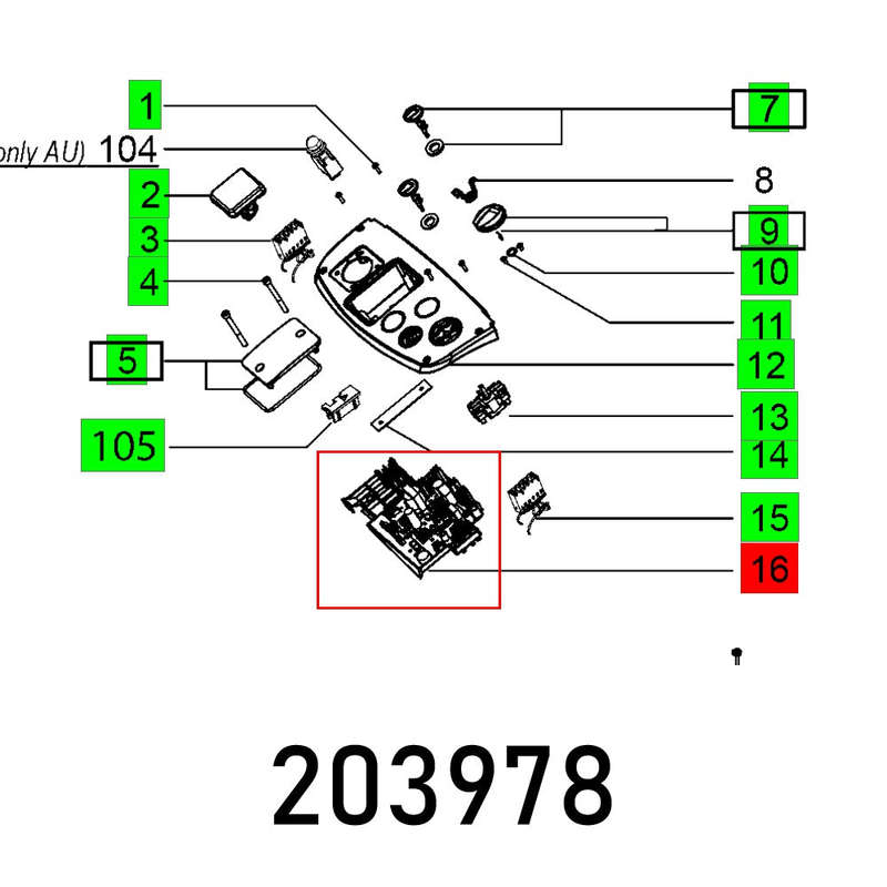 Electronics Ctm 230 V Fl Vp