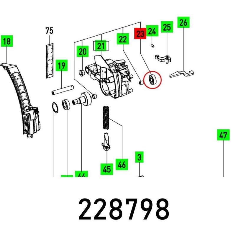 Ball Bearing 6000 Z1 D1 Din 625