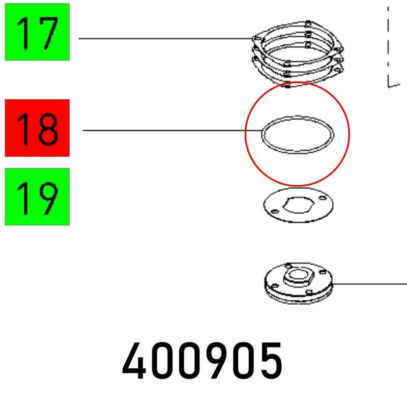 O Ring 46 X2 Nbr 70 Shore
