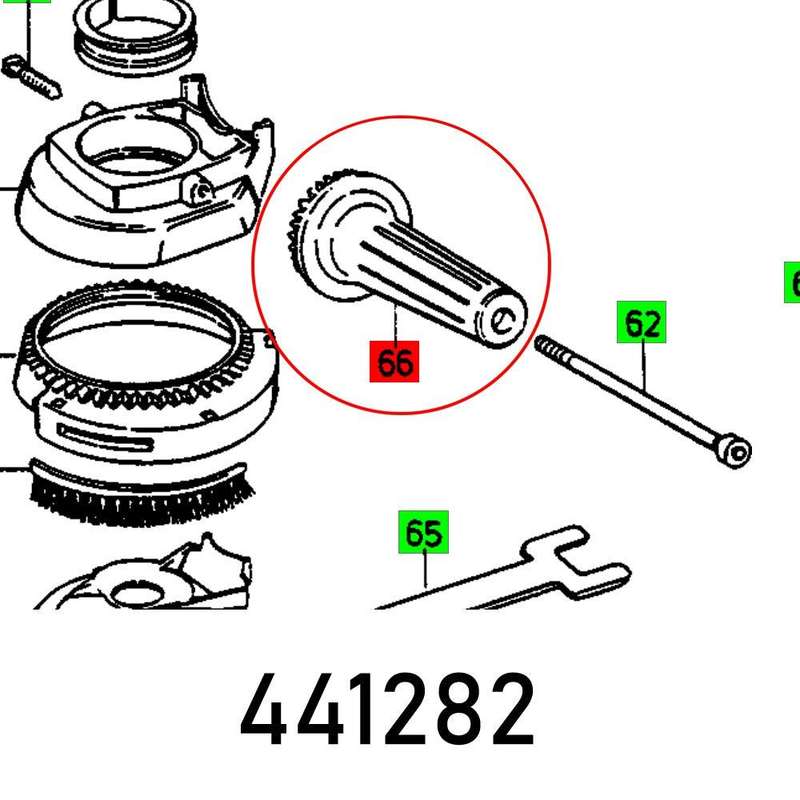 Handle Ah Ws D115