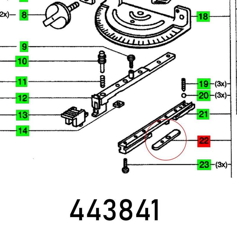 Spacer Basis 1 A 14 X6 X80