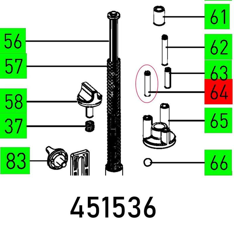 Grub Screw Din 551 M5 X25 14 H Long