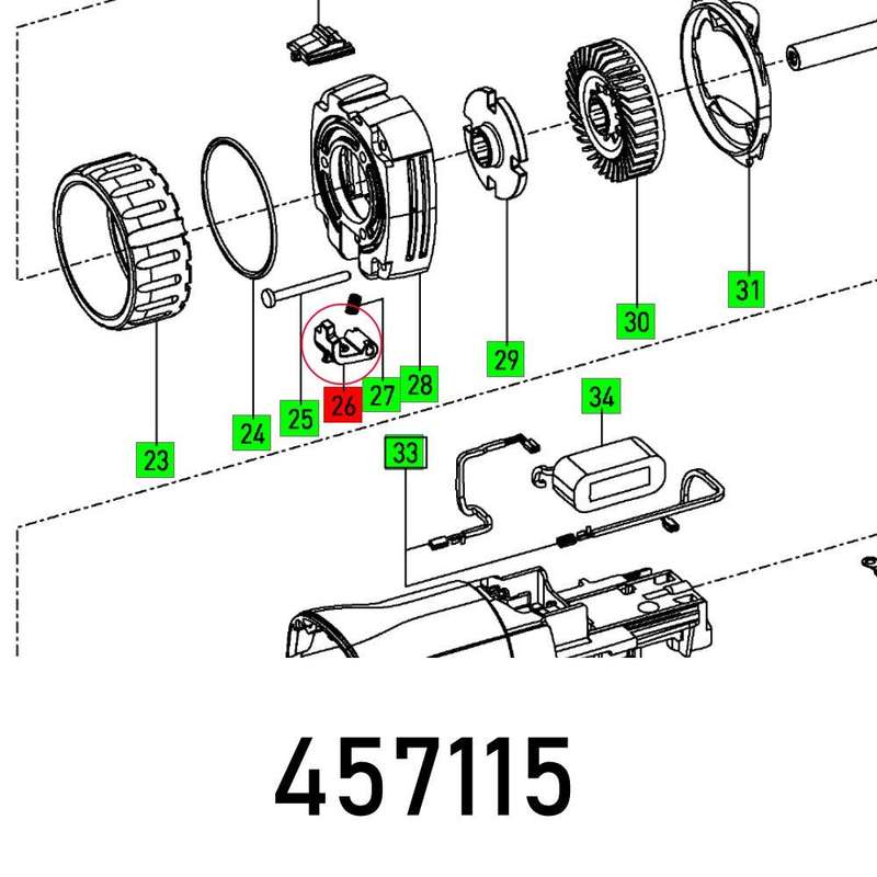 Spindle Stop Ofk 500 Q