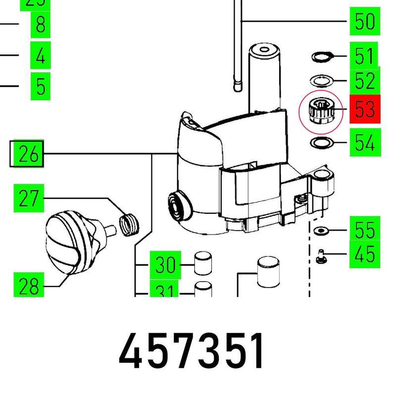 Adjusting Wheel Of 1010 Eb