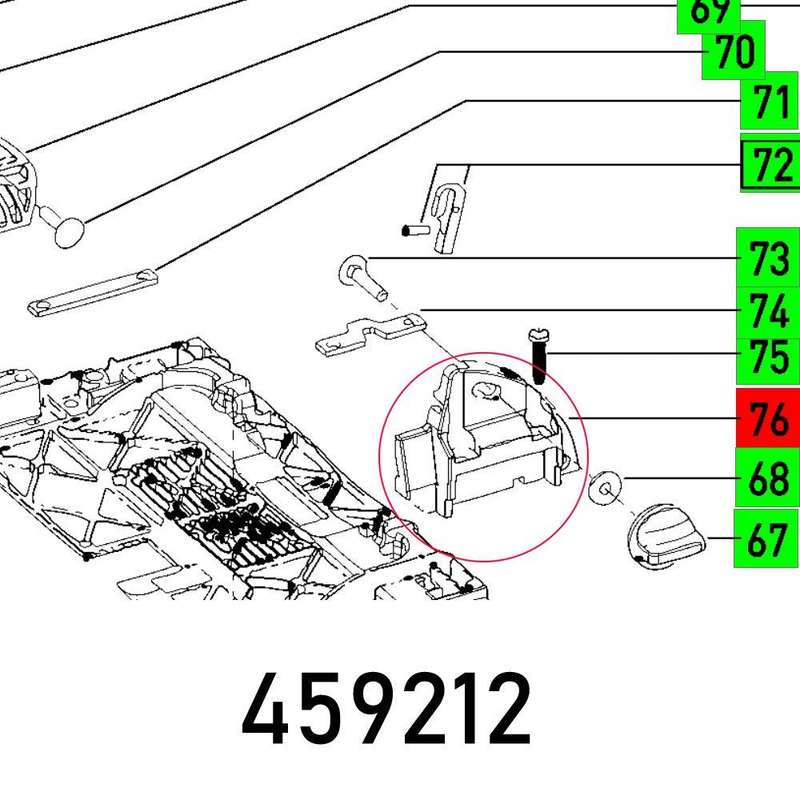 Pivot Insert Ts 55 Ebq