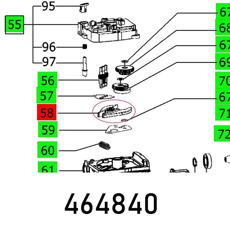 Pendelum Action Df 500 Q