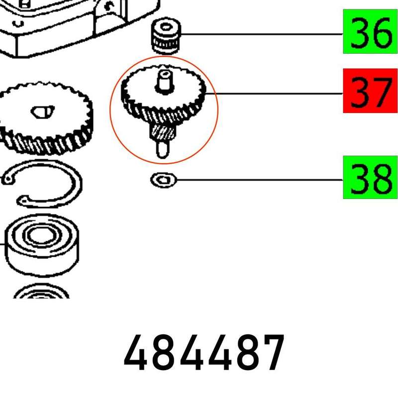 Gearwheel Rw 3 E
