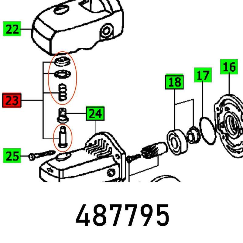 Gear Stop Ras 115.04 E