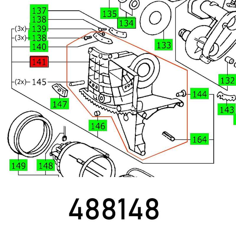 Pivot Insert Cs 70 Eb