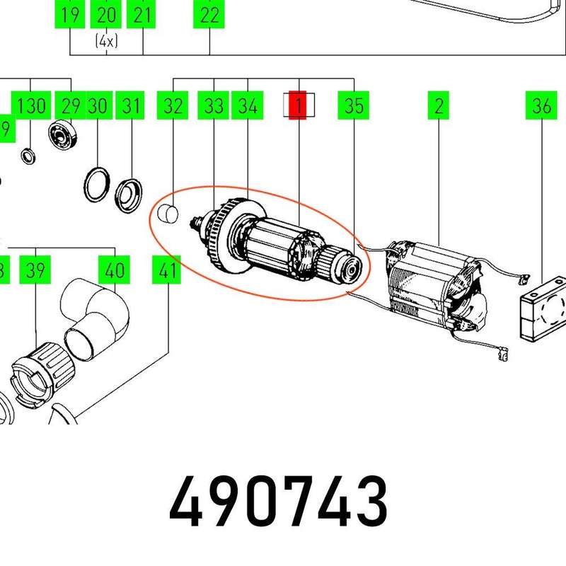 Armature 230 V Bs 105 E Et Bg